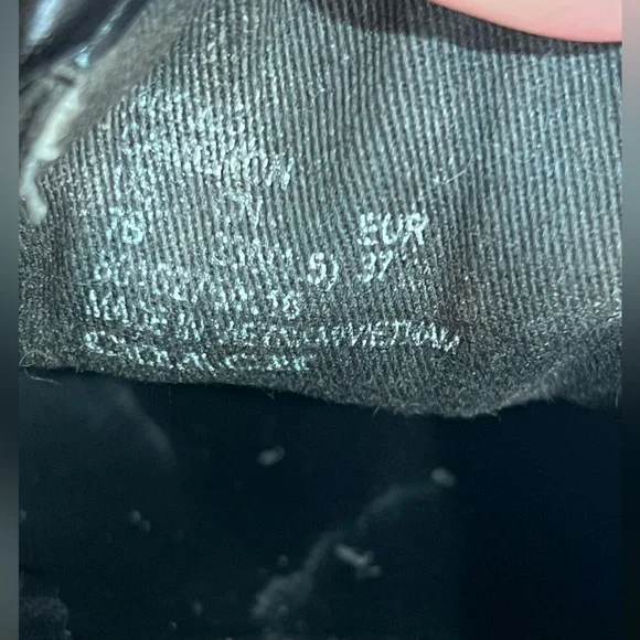 Coach Women’s Black Slip-On Trainers Sneakers GUC size 7.5 - Picture 12 of 14